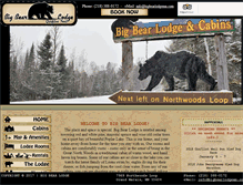 Tablet Screenshot of bigbearlodgemn.com